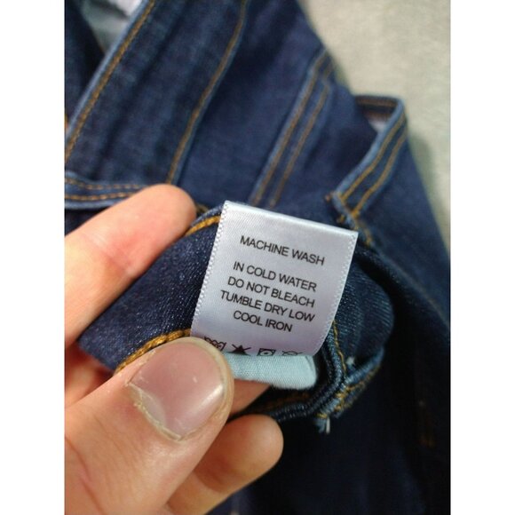 Judy Blue Jeans Womens 5/27 Blue Denim Skinny Fit High Rise Dark Wash Stretch - Picture 9 of 10